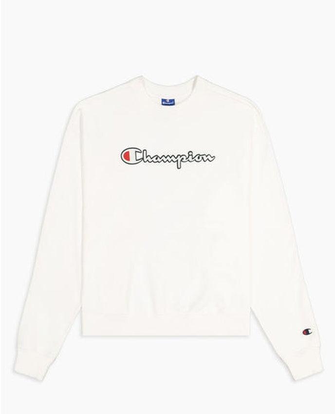 CHAMPION Felpa Logo White 112640 - Sandrini Calzature e Abbigliamento