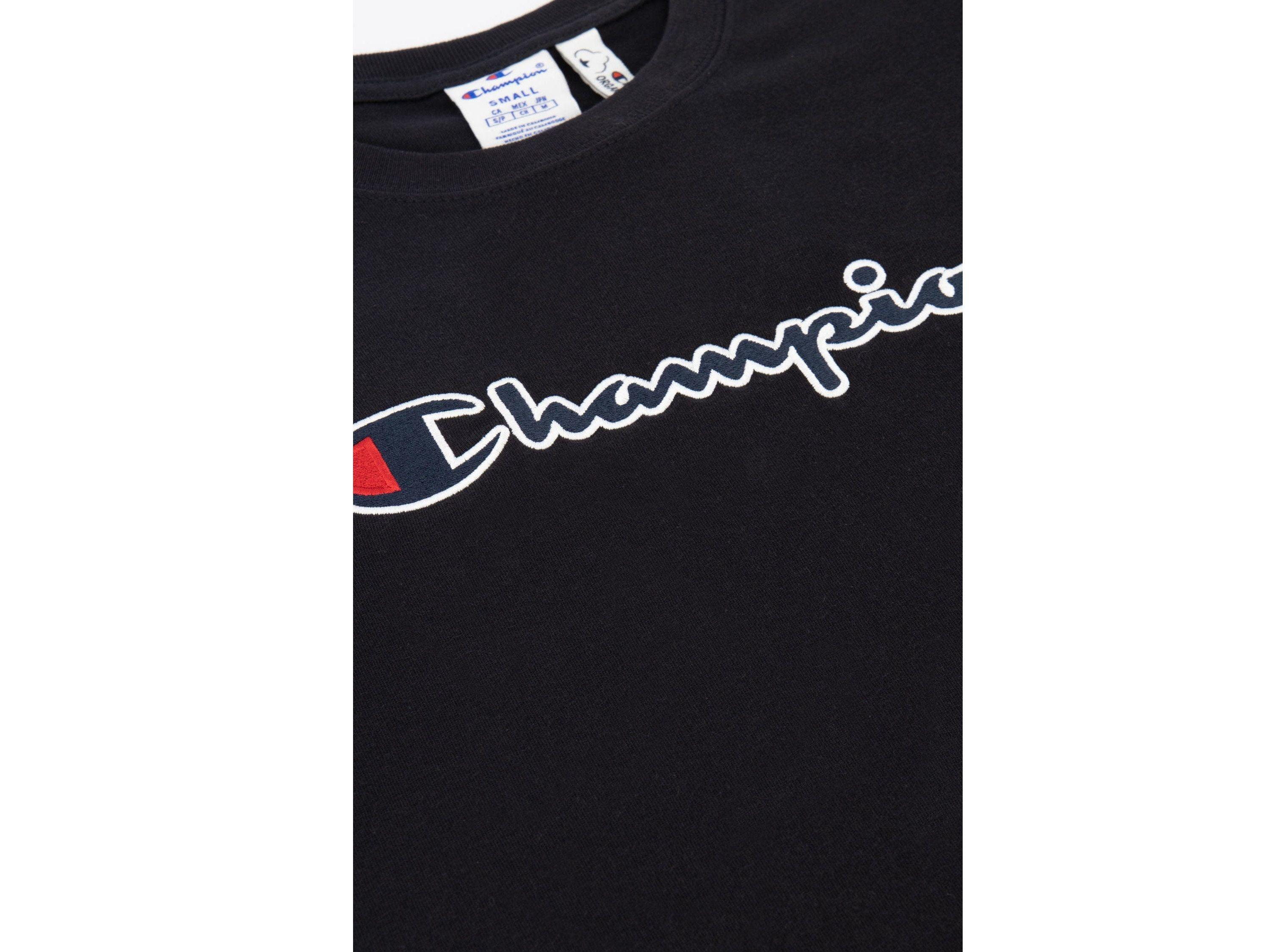 CHAMPION T-Shirt Logo Nero 114472 - Sandrini Calzature e Abbigliamento