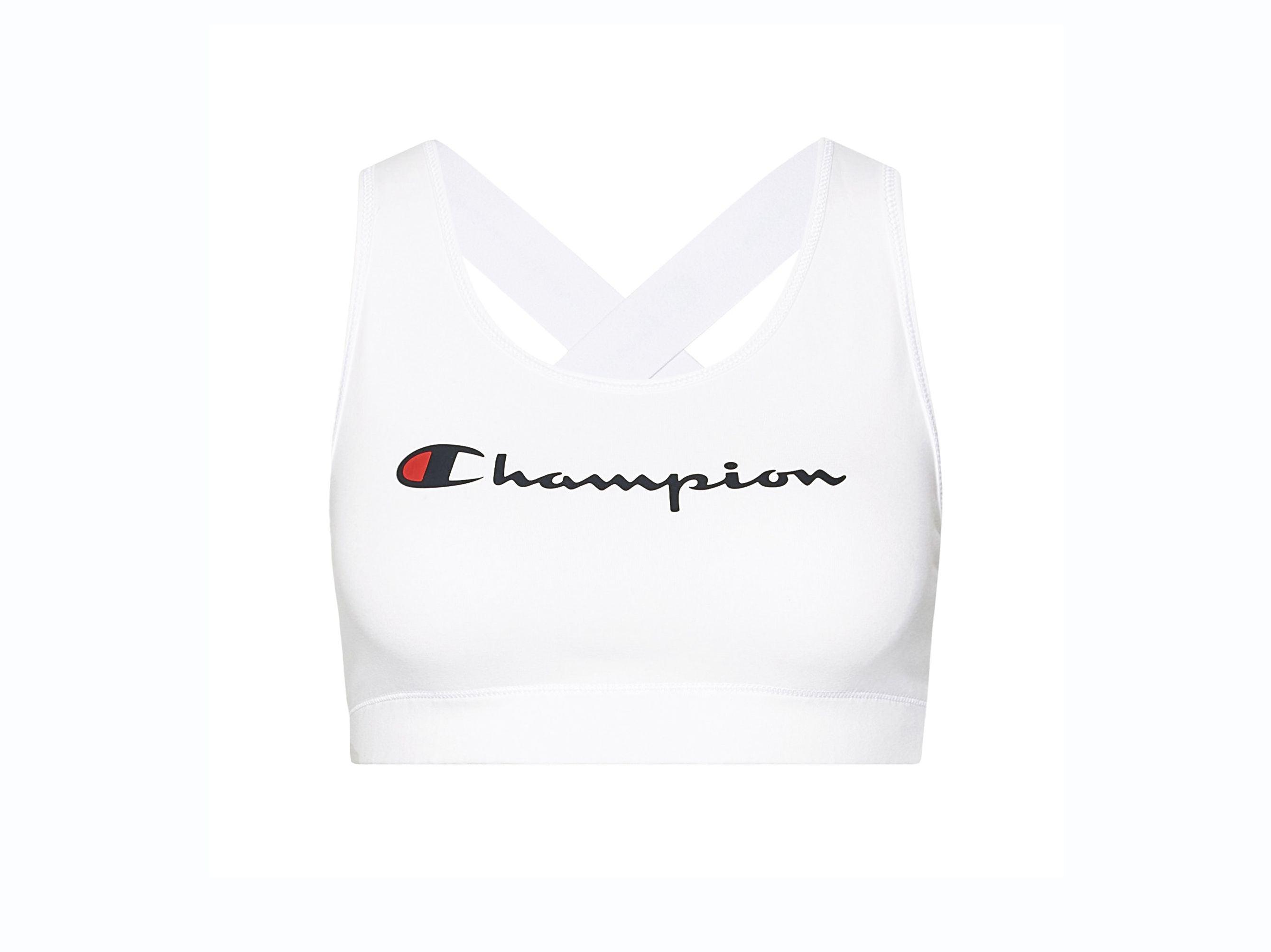 CHAMPION Top Corto Sport Intreccio Bianco 112821 - Sandrini Calzature e Abbigliamento