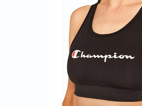 CHAMPION Top Corto Sport Intreccio Nero 112821 - Sandrini Calzature e Abbigliamento