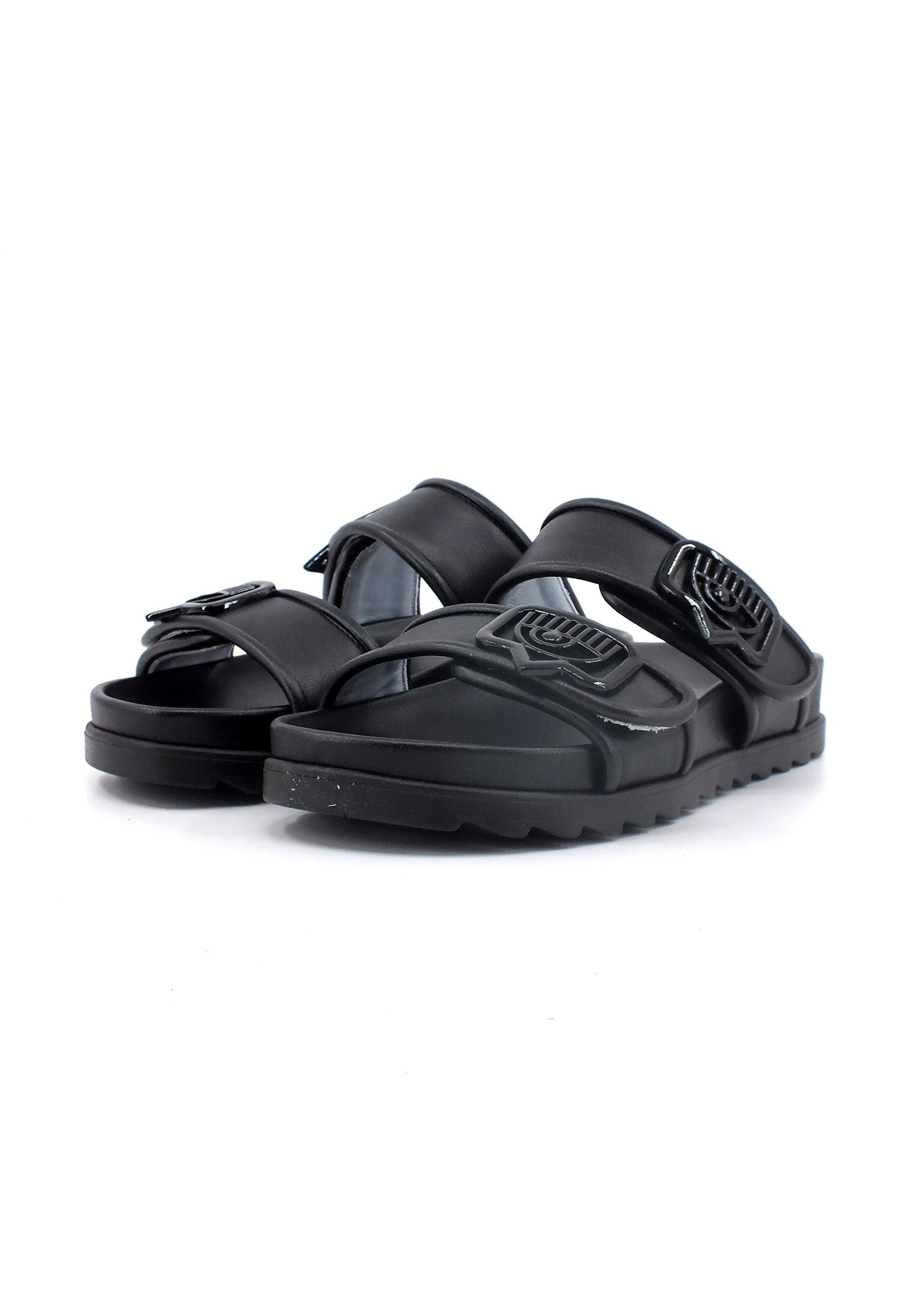 CHIARA FERRAGNI Ciabatta Donna Black CF2946-001 - Sandrini Calzature e Abbigliamento