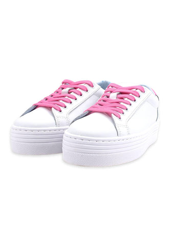 CHIARA FERRAGNI Sneaker Tennis Donna White Pink CF2917-072 - Sandrini Calzature e Abbigliamento