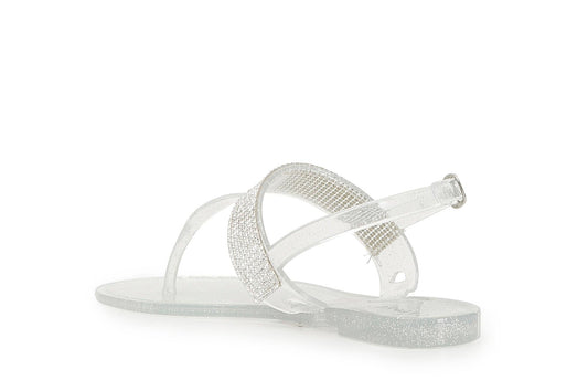 CIABATTE IN PVC TRASPARENTE CON STRASS - Sandrini Calzature e Abbigliamento