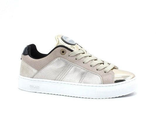 COLMAR Bradbury Punk Sneaker Donna Laminato Gold BRADBURYPUNK093 - Sandrini Calzature e Abbigliamento