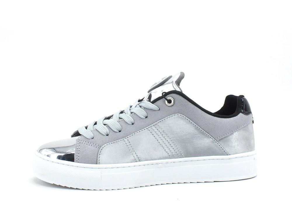 COLMAR Bradbury Punk Sneaker Donna Laminato Silver BRADBURYPUNK092 - Sandrini Calzature e Abbigliamento