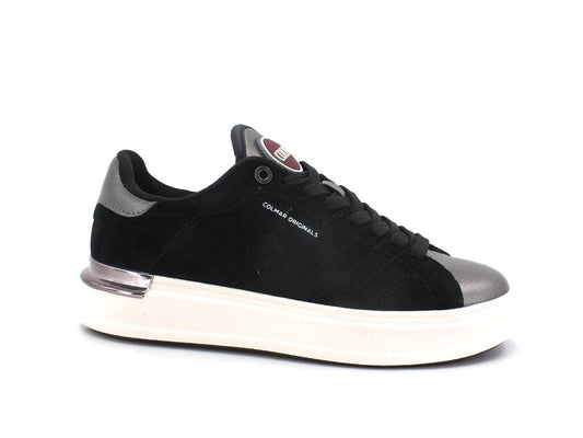 COLMAR Clayton Lux 111 Sneaker Retro Lux Black CLAYTONLUX111 - Sandrini Calzature e Abbigliamento