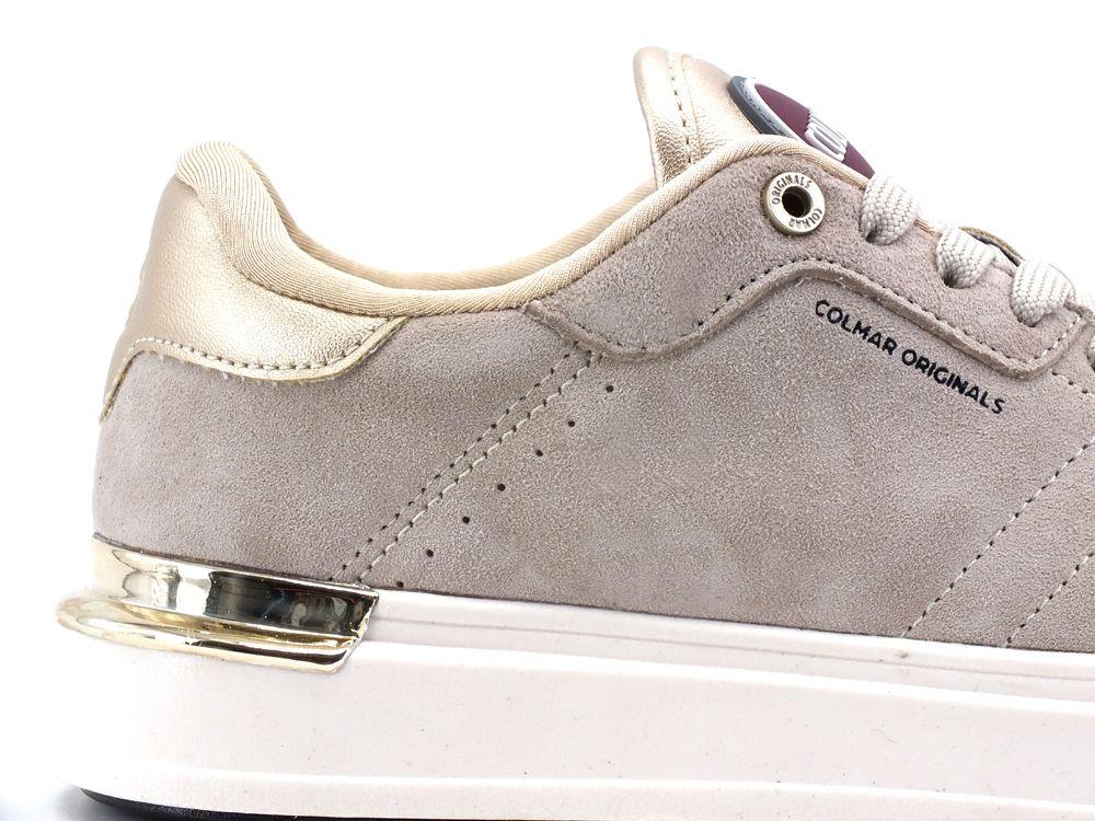 COLMAR Clayton Lux Sneaker Retro Metal Light Gold CLAYTONLUX109 - Sandrini Calzature e Abbigliamento