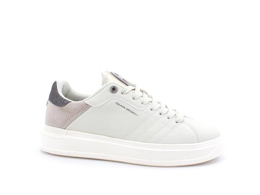COLMAR Clayton Royal 132 Sneaker Lame Off White Green CLAYTONROYAL132 - Sandrini Calzature e Abbigliamento