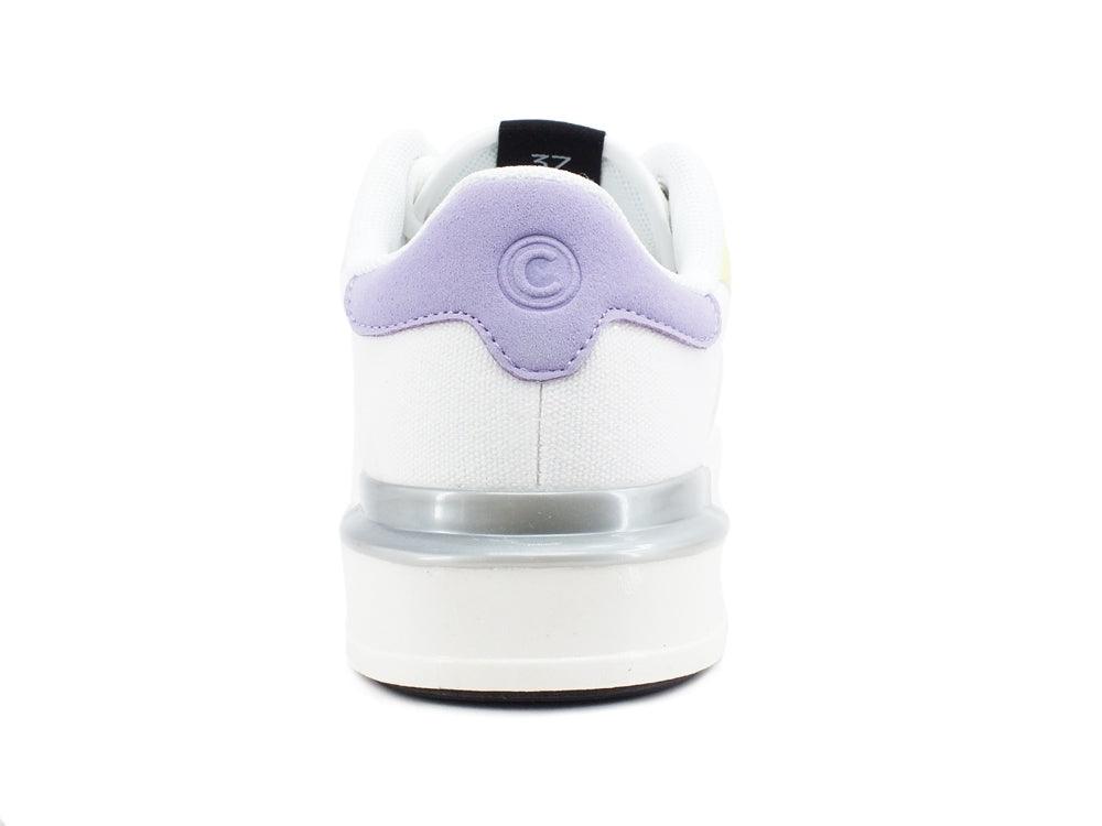 COLMAR Clayton Runner Sneaker Donna White Lime Lavender CLAYTONRUNNER116 - Sandrini Calzature e Abbigliamento