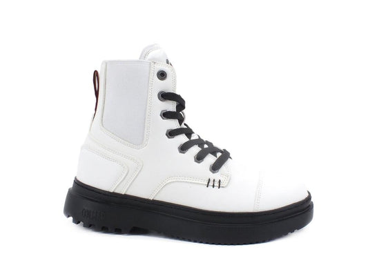 COLMAR Connor Wind Anfibio Pelle Off White CONNORWIND182 - Sandrini Calzature e Abbigliamento