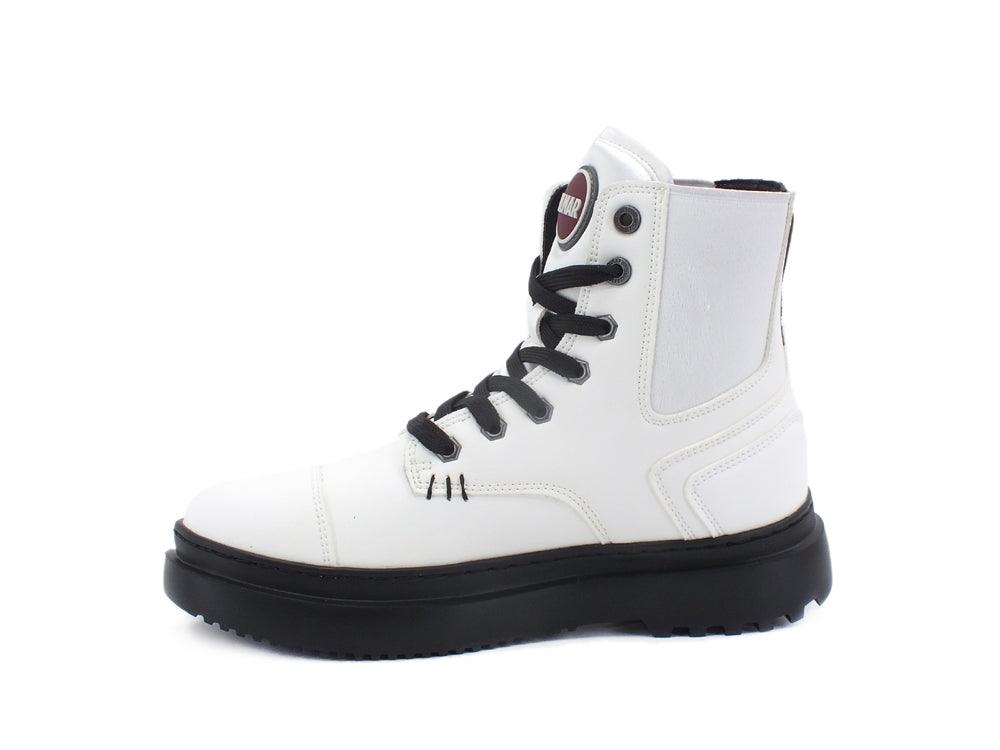 COLMAR Connor Wind Anfibio Pelle Off White CONNORWIND182 - Sandrini Calzature e Abbigliamento