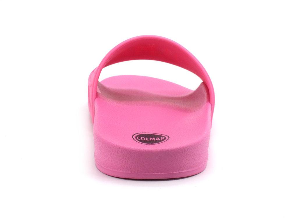 COLMAR Slipper Logo Ciabatta Gomma Pink Rosa SLIPPERLOGO143 - Sandrini Calzature e Abbigliamento
