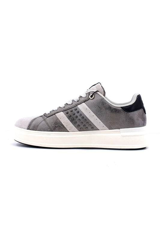 COLMAR Sneaker Borchie Donna Dark Silver CLAYTON-MINDY - Sandrini Calzature e Abbigliamento