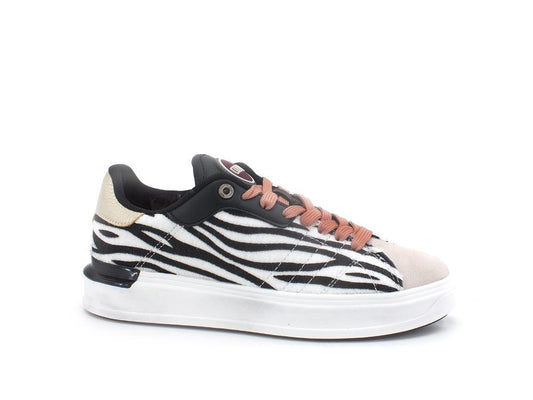 COLMAR Sneaker Cavallino Zebra White Black Rose CLAYTONINTENSE201 - Sandrini Calzature e Abbigliamento