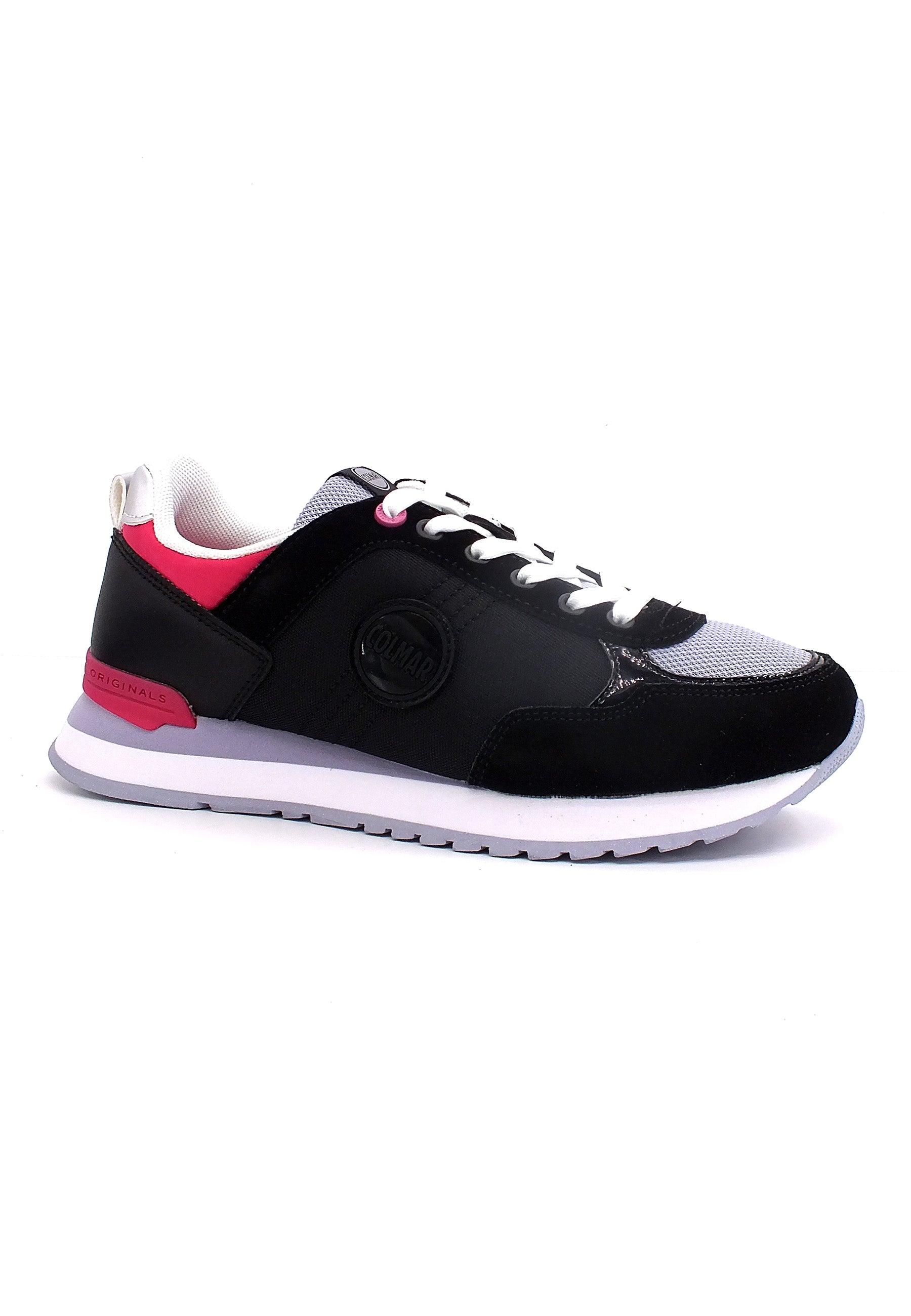 COLMAR Sneaker Donna Black Lilac Gray Fuchsia TRAVIS MELLOW - Sandrini Calzature e Abbigliamento