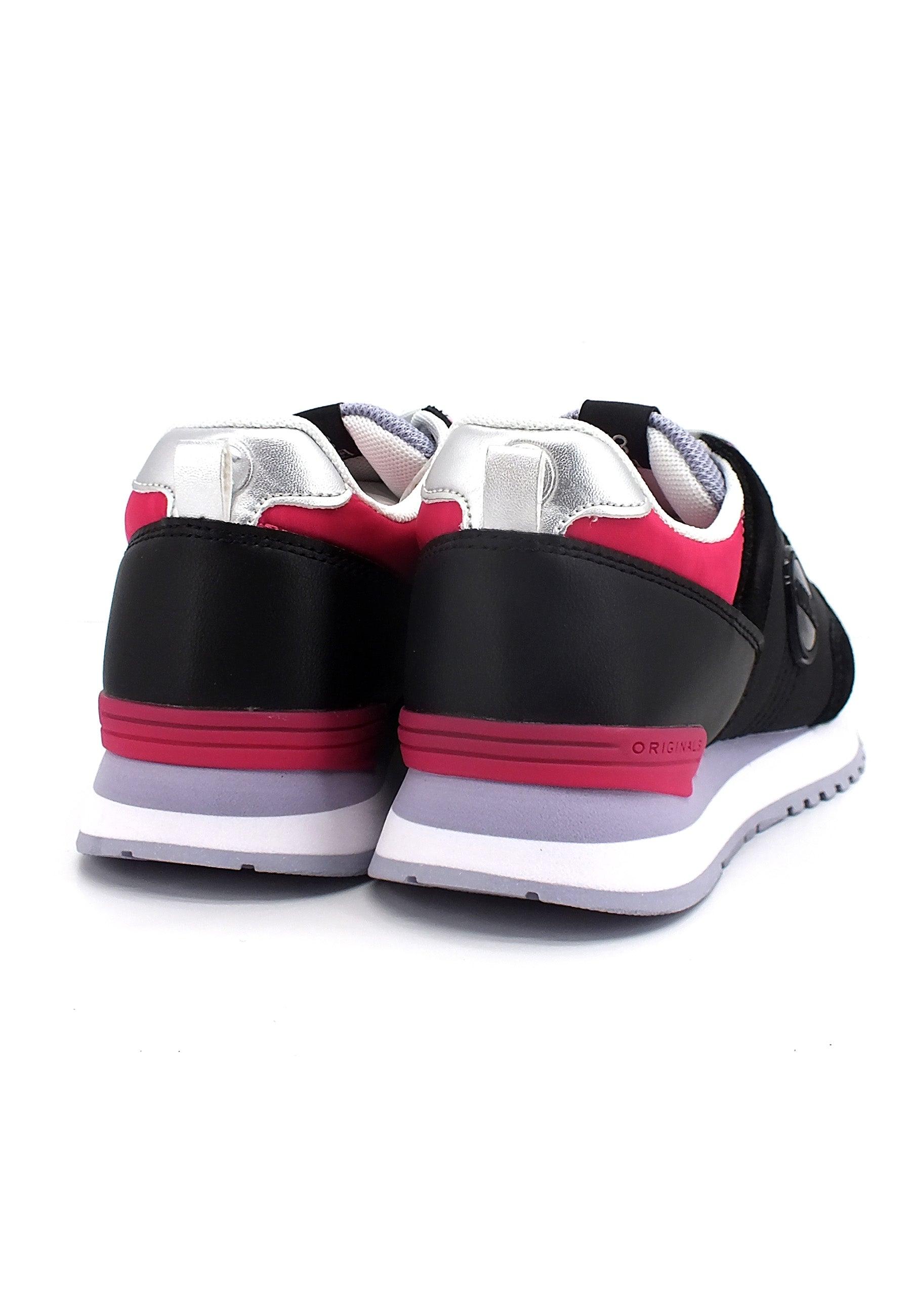 COLMAR Sneaker Donna Black Lilac Gray Fuchsia TRAVIS MELLOW - Sandrini Calzature e Abbigliamento