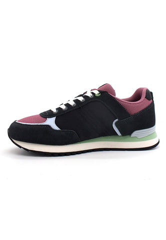 COLMAR Sneaker Donna Nero Anthracite Dusty Rose Sage Green TRAVIS BLOCK - Sandrini Calzature e Abbigliamento