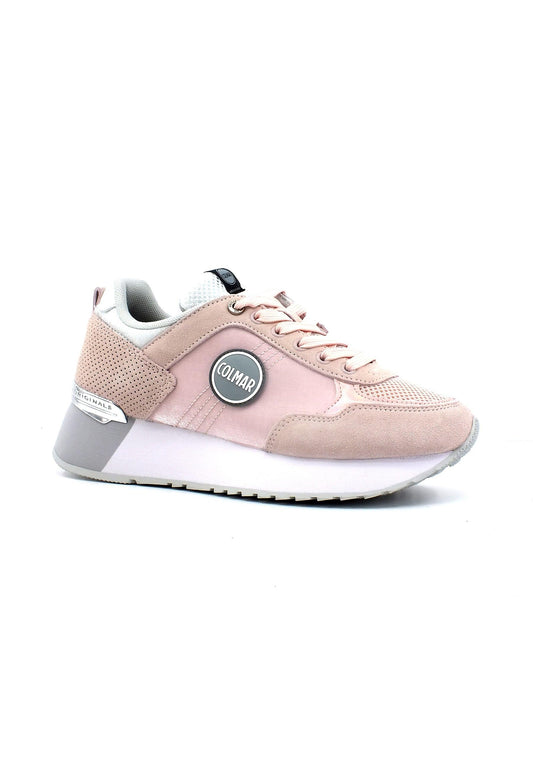 COLMAR Sneaker Donna Pink Silver TRAVIS AUTHENTIC - Sandrini Calzature e Abbigliamento
