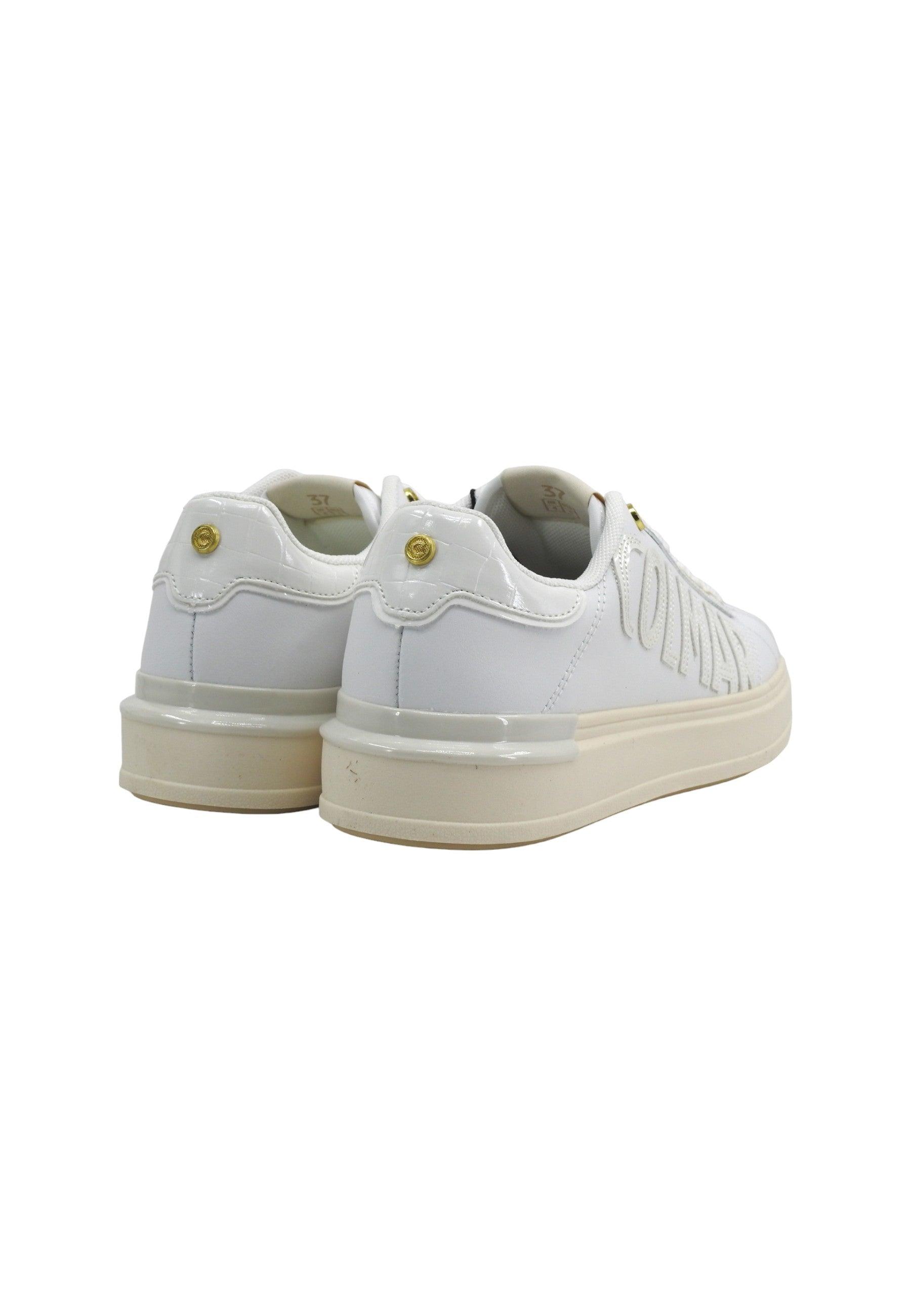COLMAR Sneaker Donna White CLAYTON CROCODILE - Sandrini Calzature e Abbigliamento