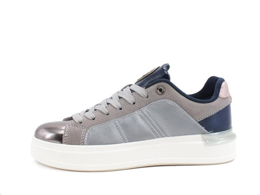 COLMAR Sneaker Metal Gray Navy BRADBURY H-1 SAX 153 - Sandrini Calzature e Abbigliamento