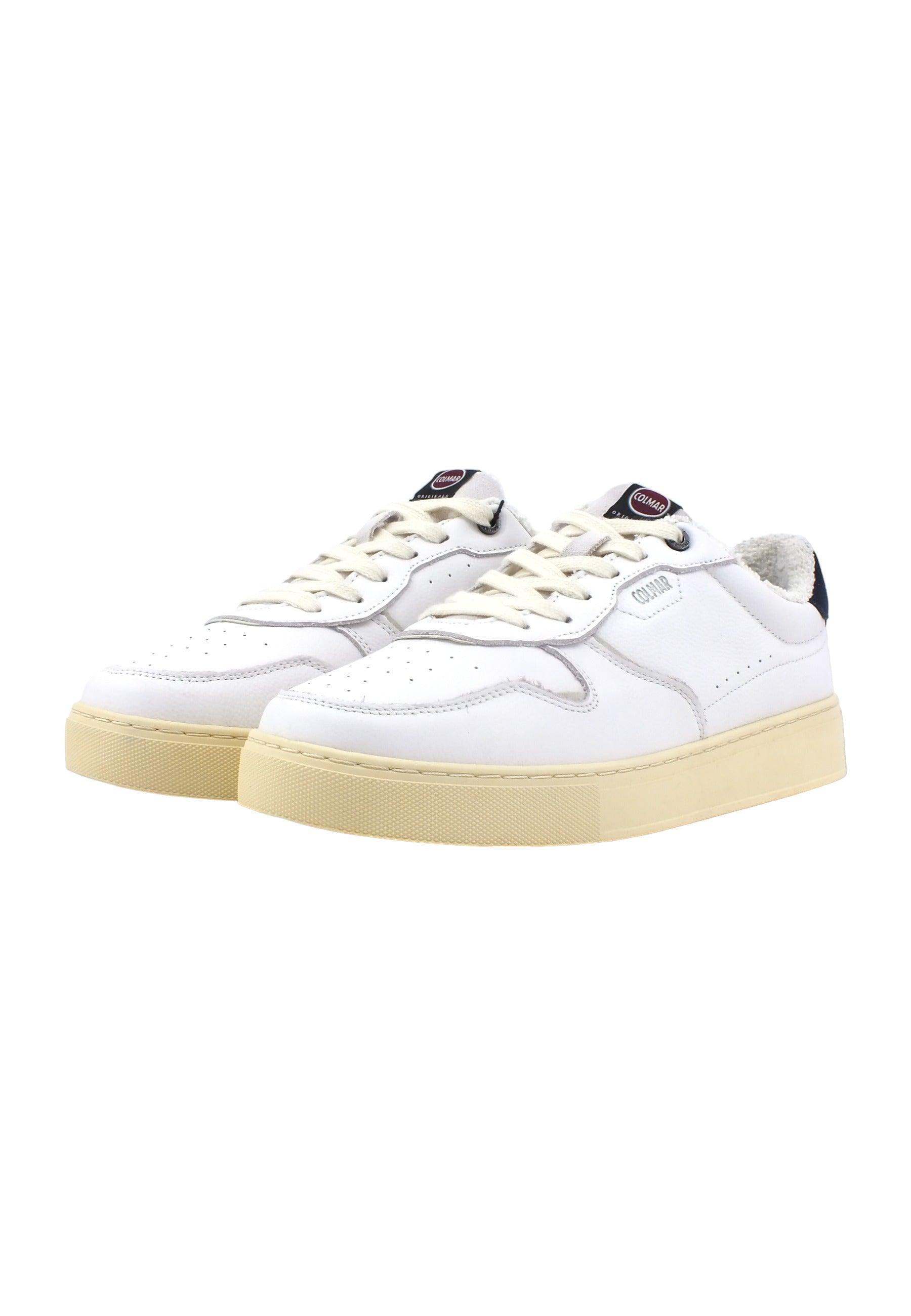 COLMAR Sneaker Pelo Uomo White Navy TOKYO-TOUCH - Sandrini Calzature e Abbigliamento