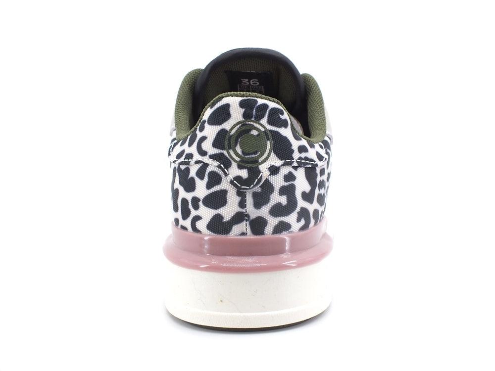 COLMAR Sneaker Retro Leopard Warm Gray Rose Black CLAYTONCHEETA196 - Sandrini Calzature e Abbigliamento