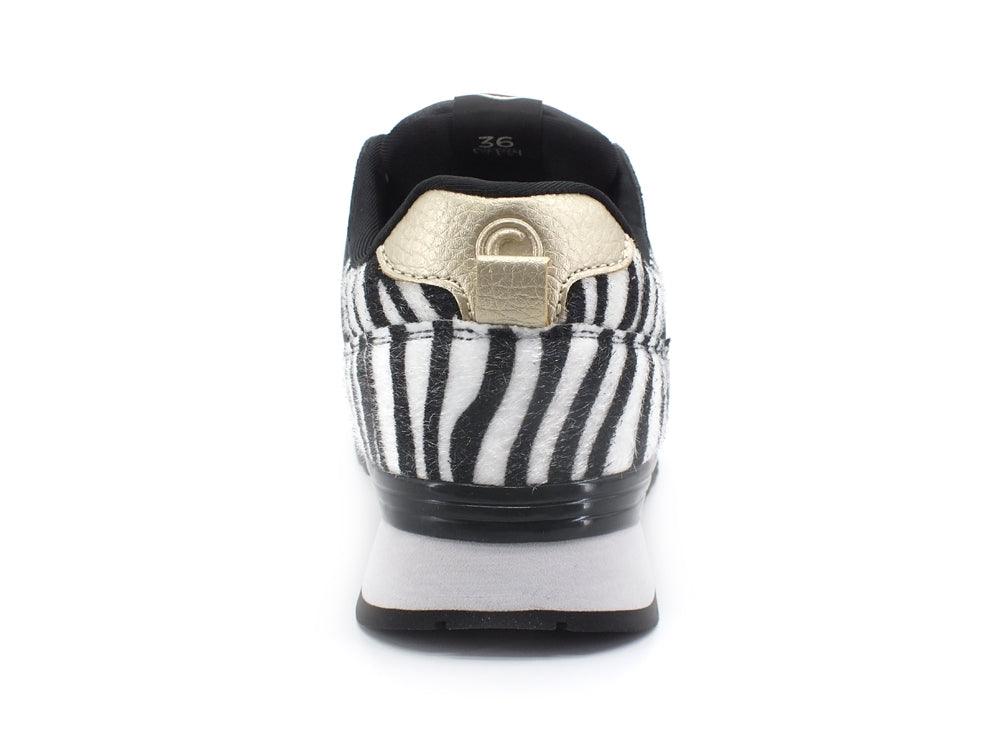 COLMAR Sneaker Running Retro Cavallino Zebra Black White Rose TRAVISINTENSE190 - Sandrini Calzature e Abbigliamento