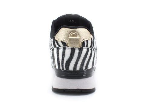 COLMAR Sneaker Running Retro Cavallino Zebra Black White Rose TRAVISINTENSE190 - Sandrini Calzature e Abbigliamento