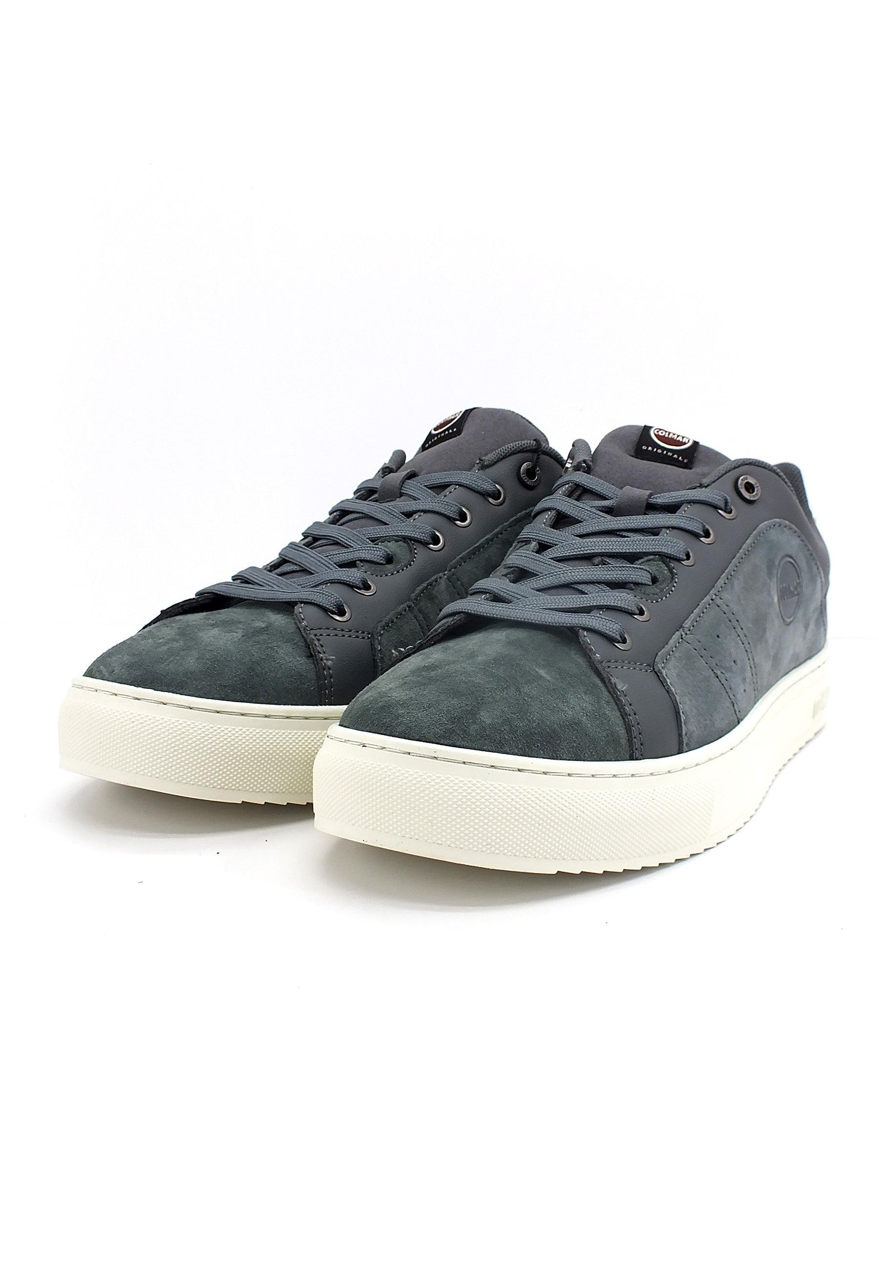 COLMAR Sneaker Uomo Dark Cold Gray BRADBURY SUEDE - Sandrini Calzature e Abbigliamento