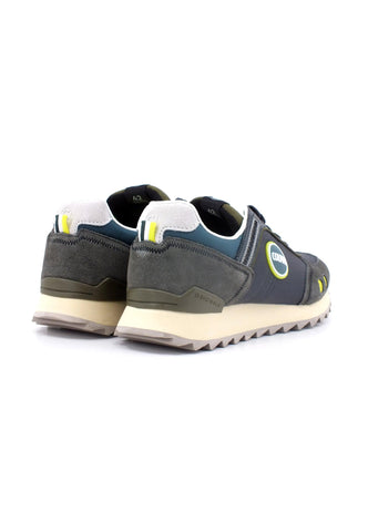 COLMAR Sneaker Uomo Grey Petrol Lime Blue TRAVIS-SPORTBITE - Sandrini Calzature e Abbigliamento
