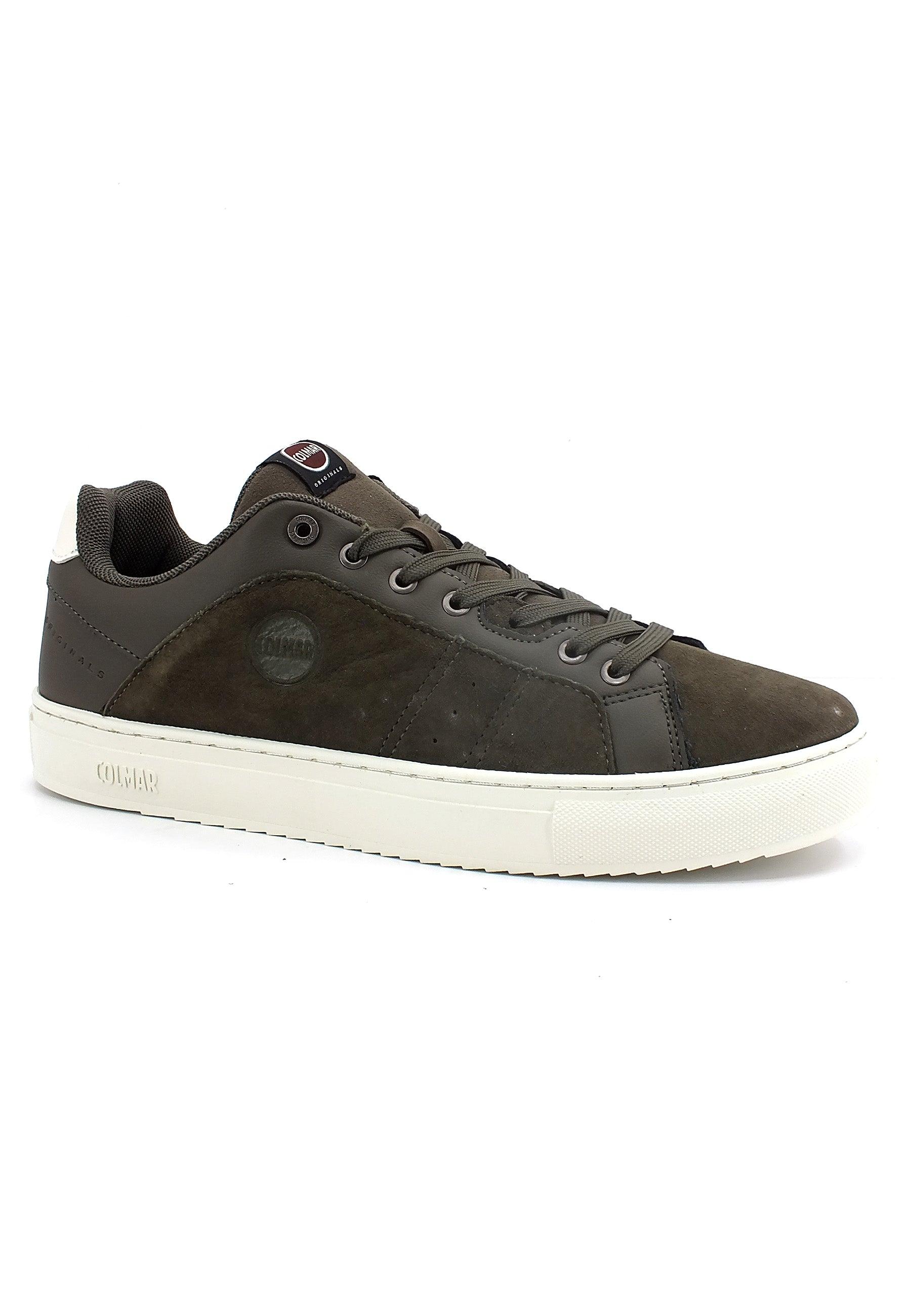COLMAR Sneaker Uomo Military Green BRADBURY SUEDE - Sandrini Calzature e Abbigliamento