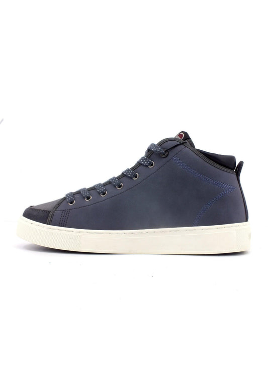COLMAR Sneaker Uomo Navy Grey BATES-MID-SELECT - Sandrini Calzature e Abbigliamento