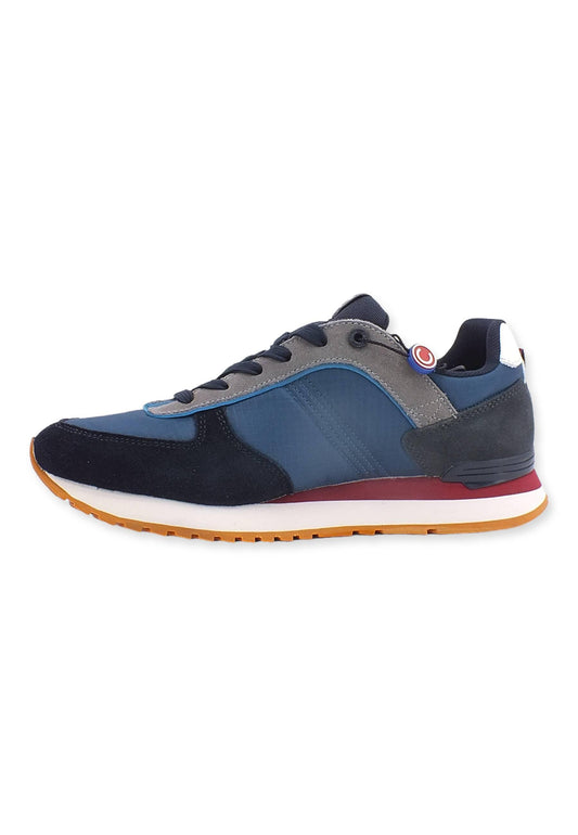 COLMAR Sneaker Uomo Steel Blue Multicolor TRAVIS PRO SHADES - Sandrini Calzature e Abbigliamento