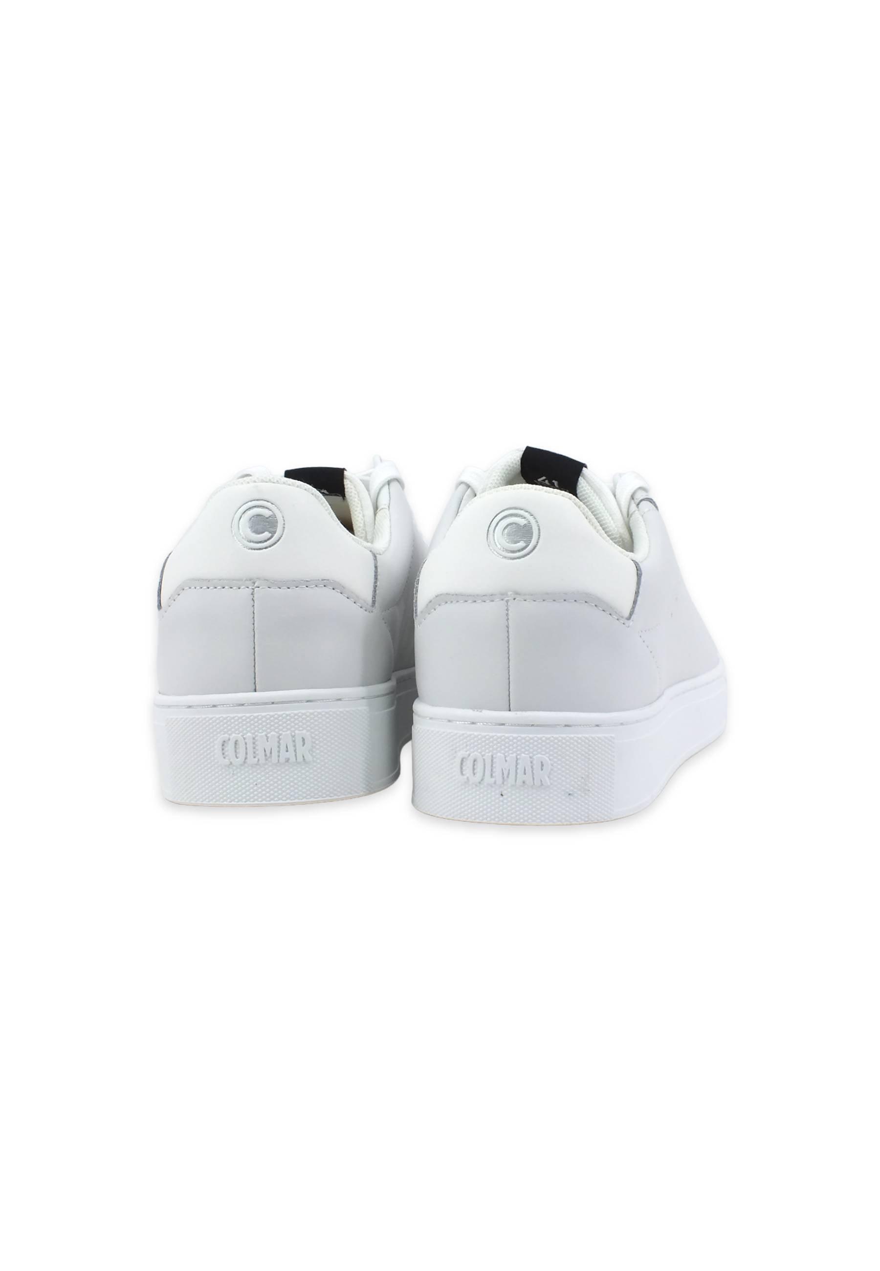 COLMAR Sneaker Uomo White BATES BLANK-031 - Sandrini Calzature e Abbigliamento