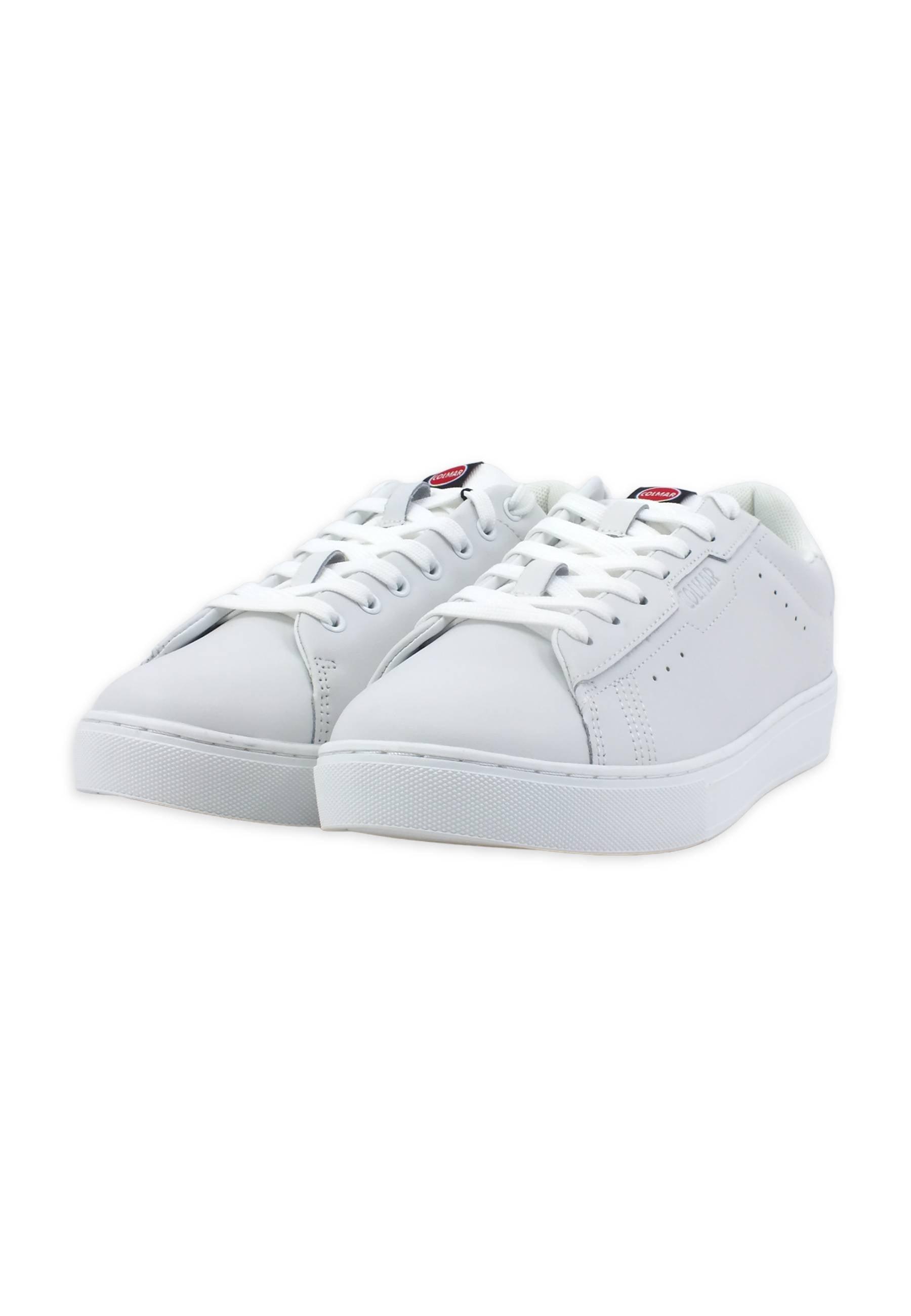 COLMAR Sneaker Uomo White BATES BLANK-031 - Sandrini Calzature e Abbigliamento