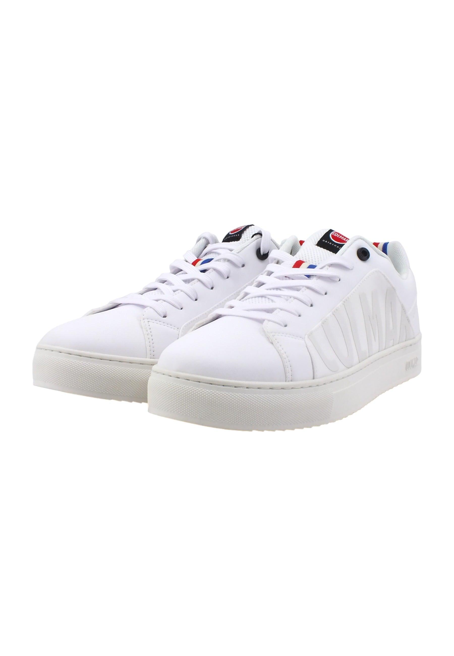 COLMAR Sneaker Uomo White BRADBURY CHROMATIC - Sandrini Calzature e Abbigliamento