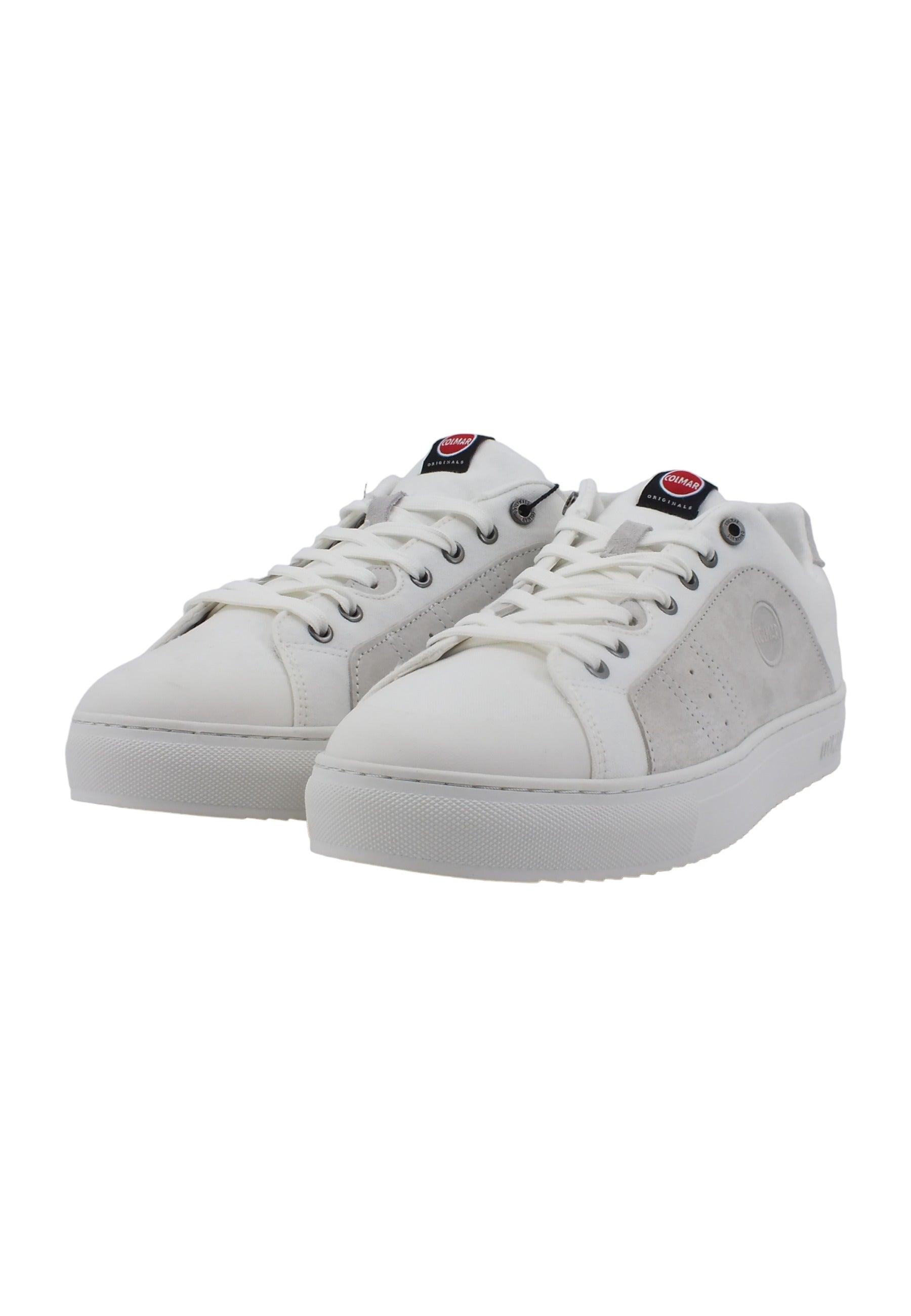 COLMAR Sneaker Uomo White BRADBURY OUT - Sandrini Calzature e Abbigliamento