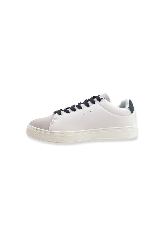 COLMAR Sneaker Uomo White Sage Green BATES PLAIN - Sandrini Calzature e Abbigliamento