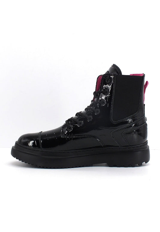 COLMAR Stivaletto Anfibio Donna Black CONNOR COCCO - Sandrini Calzature e Abbigliamento