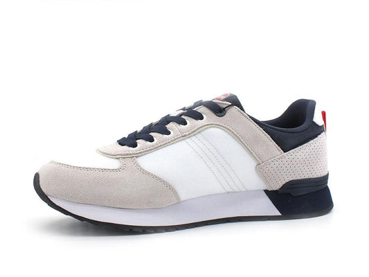 COLMAR Travis Authentic 002 Sneaker White Navy - Sandrini Calzature e Abbigliamento
