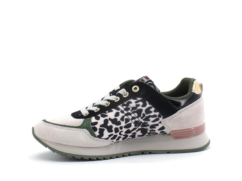 COLMAR Travis Cheeta Sneaker Running Leopard Gray Rose Black TRAVISCHEETA195 - Sandrini Calzature e Abbigliamento