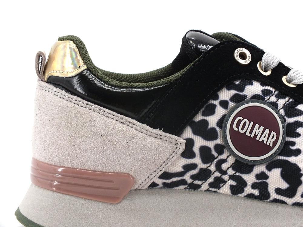 COLMAR Travis Cheeta Sneaker Running Leopard Gray Rose Black TRAVISCHEETA195 - Sandrini Calzature e Abbigliamento