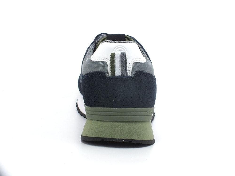 COLMAR Travis Colors 015 Sneaker Navy Blue Green - Sandrini Calzature e Abbigliamento