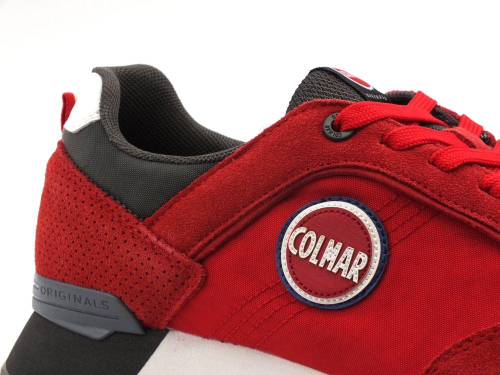 COLMAR Travis Colors Sneaker Red Dark Gray TRAVIS COLORS 030 - Sandrini Calzature e Abbigliamento