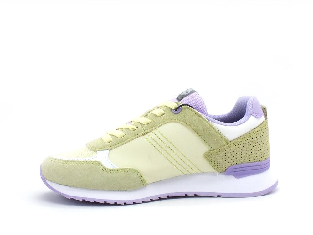 COLMAR Travis Colors Sneaker Running Donna Lime Lavander TRAVISCOLORS137 - Sandrini Calzature e Abbigliamento