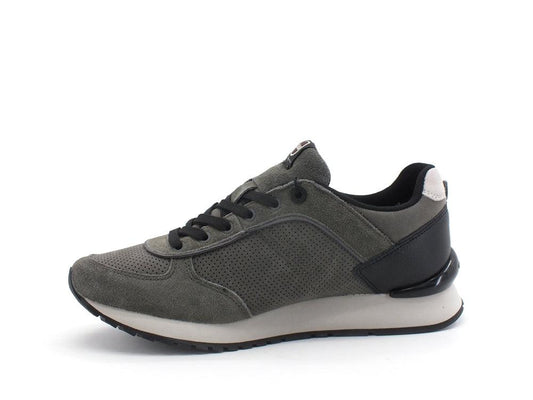 COLMAR Travis Drill Sneaker Suede Dark Gray TRAVISDRILL022 - Sandrini Calzature e Abbigliamento