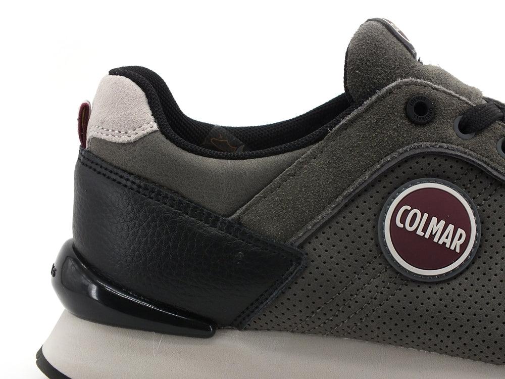 COLMAR Travis Drill Sneaker Suede Dark Gray TRAVISDRILL022 - Sandrini Calzature e Abbigliamento