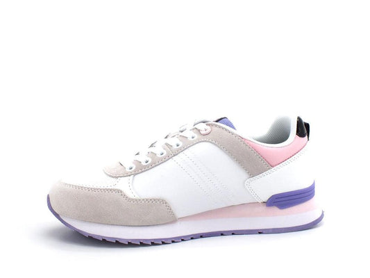 COLMAR Travis Mellow Sneaker Mesh Logo White Pink Purple TRAVISMELLOW071 - Sandrini Calzature e Abbigliamento