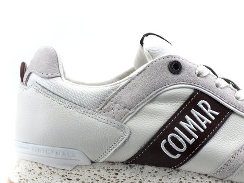 COLMAR Travis Pro Premium Sneajer White TRAVISPROPREMIUM055 - Sandrini Calzature e Abbigliamento