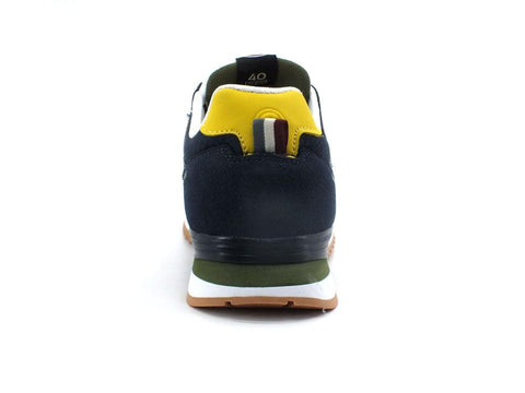 COLMAR Travis Pro Tex Sneaker Blu Giallo Verde TRAVISPROTEX048 - Sandrini Calzature e Abbigliamento